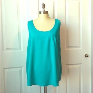 Faded Glory Teal Pocket Tank Size XXL